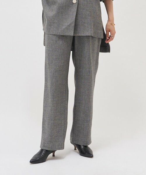 BEARDSLEY / ビアズリー その他パンツ | メランジピンヘッドストレートパンツ | 詳細18