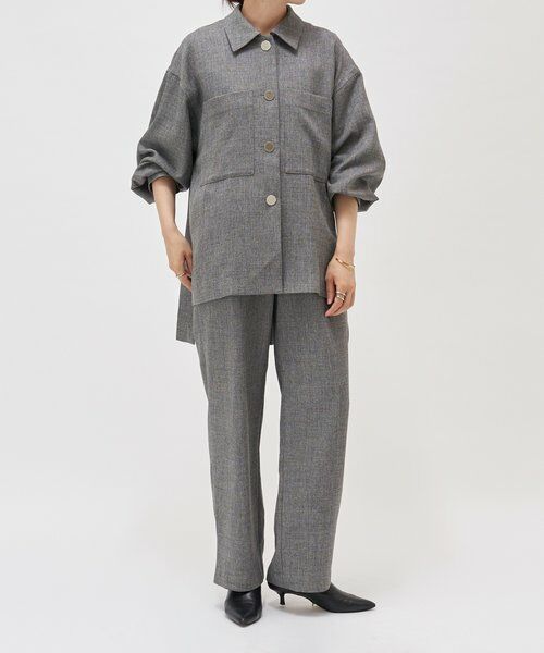 BEARDSLEY / ビアズリー その他パンツ | メランジピンヘッドストレートパンツ | 詳細21