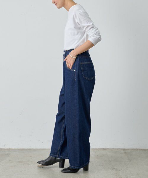 BEARDSLEY / ビアズリー デニムパンツ | 《FRIPIER》バギータックデニム | 詳細10