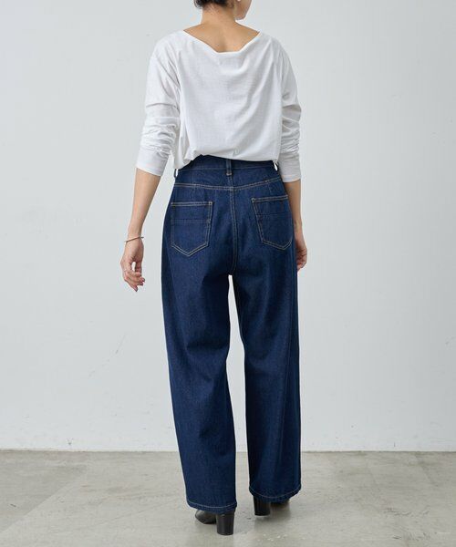 BEARDSLEY / ビアズリー デニムパンツ | 《FRIPIER》バギータックデニム | 詳細11