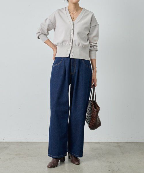 BEARDSLEY / ビアズリー デニムパンツ | 《FRIPIER》バギータックデニム | 詳細14