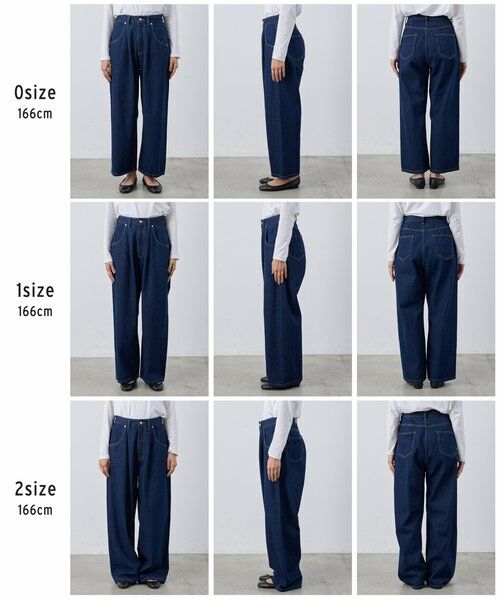 BEARDSLEY / ビアズリー デニムパンツ | 《FRIPIER》バギータックデニム | 詳細15