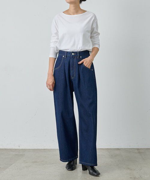 BEARDSLEY / ビアズリー デニムパンツ | 《FRIPIER》バギータックデニム | 詳細9