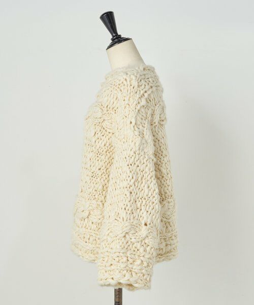 BEARDSLEY / ビアズリー ニット・セーター | 《15 quinze》棒針ケーブルプルオーバー | 詳細20