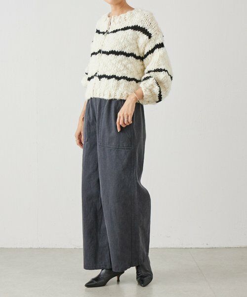BEARDSLEY / ビアズリー ニット・セーター | 《15 quinze》ロービングボーダー前後ニット | 詳細20