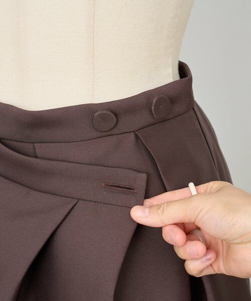 BEARDSLEY / ビアズリー ロング・マキシ丈スカート | 《15 quinze》リバーシブルサテンスカート | 詳細29