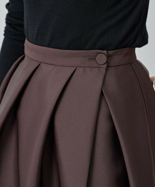 BEARDSLEY / ビアズリー ロング・マキシ丈スカート | 《15 quinze》リバーシブルサテンスカート | 詳細8