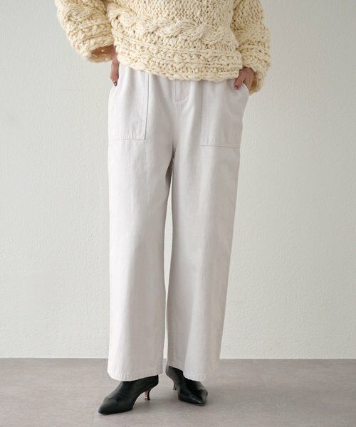 BEARDSLEY / ビアズリー その他パンツ | 《15 quinze》コットンウォッシュパンツ | 詳細1