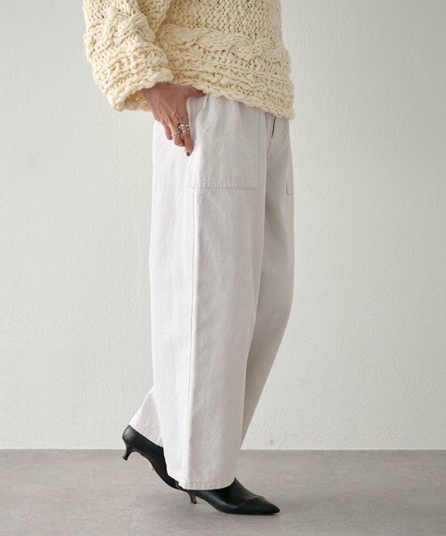 BEARDSLEY / ビアズリー その他パンツ | 《15 quinze》コットンウォッシュパンツ | 詳細4