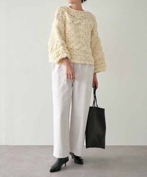 BEARDSLEY / ビアズリー その他パンツ | 《15 quinze》コットンウォッシュパンツ | 詳細6