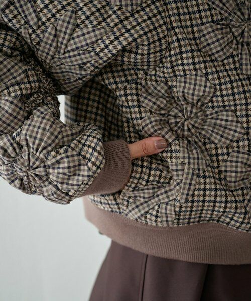 BEARDSLEY / ビアズリー ブルゾン | 《15 quinze》立体刺繍ブルゾン | 詳細17