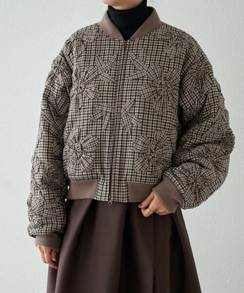 BEARDSLEY / ビアズリー ブルゾン | 《15 quinze》立体刺繍ブルゾン | 詳細23