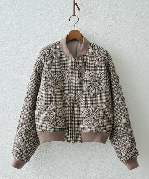 BEARDSLEY / ビアズリー ブルゾン | 《15 quinze》立体刺繍ブルゾン | 詳細25
