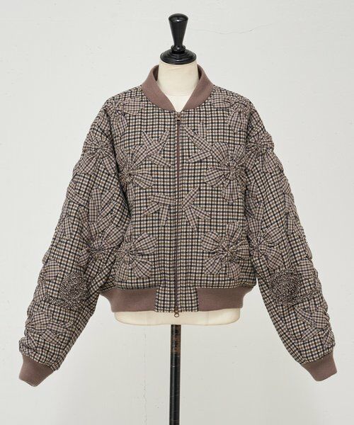 BEARDSLEY / ビアズリー ブルゾン | 《15 quinze》立体刺繍ブルゾン | 詳細26