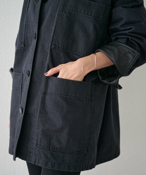 BEARDSLEY / ビアズリー その他アウター | 《15 quinze》レザーコンビワークジャケット | 詳細10