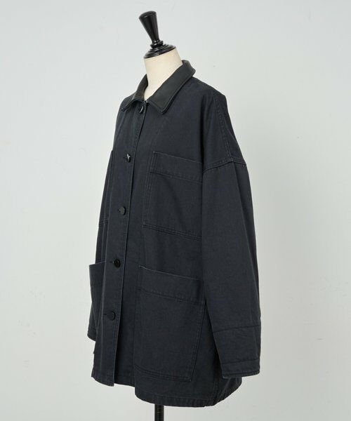 BEARDSLEY / ビアズリー その他アウター | 《15 quinze》レザーコンビワークジャケット | 詳細19