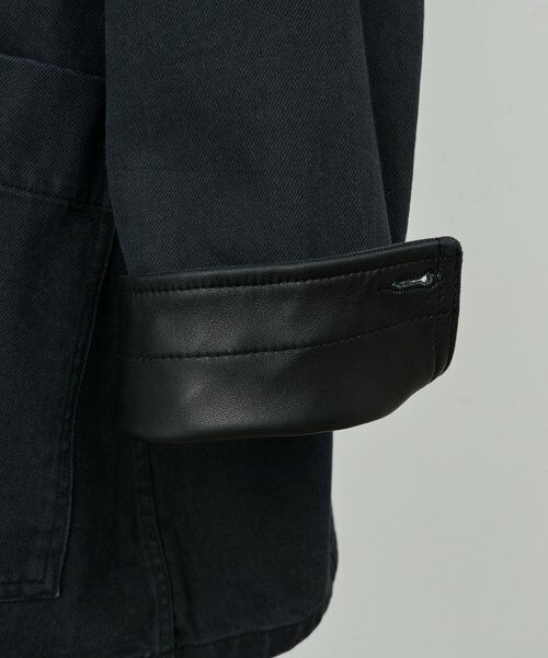 BEARDSLEY / ビアズリー その他アウター | 《15 quinze》レザーコンビワークジャケット | 詳細28