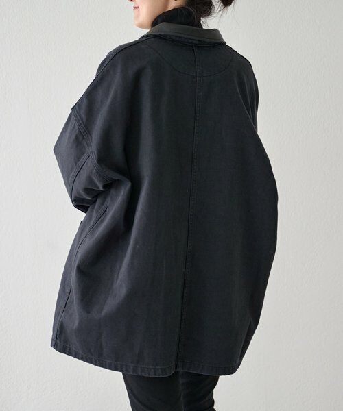 BEARDSLEY / ビアズリー その他アウター | 《15 quinze》レザーコンビワークジャケット | 詳細6