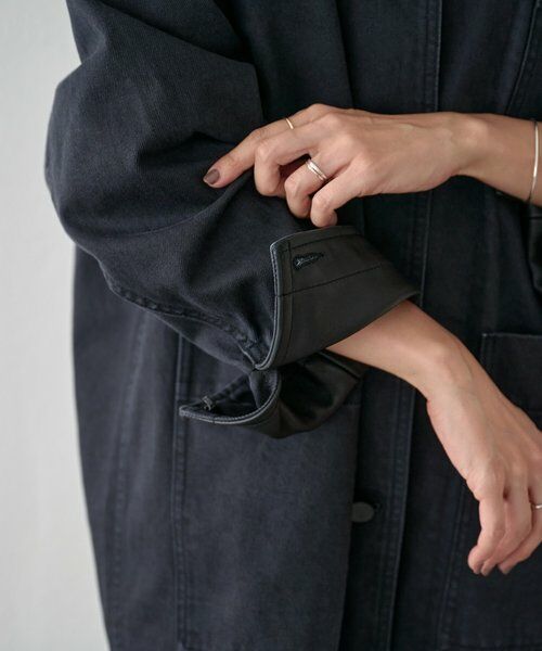 BEARDSLEY / ビアズリー その他アウター | 《15 quinze》レザーコンビワークジャケット | 詳細9