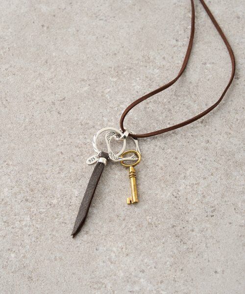 BEARDSLEY / ビアズリー リング | レザーネックレス | 詳細10