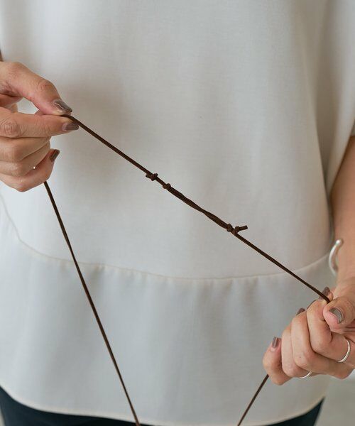 BEARDSLEY / ビアズリー リング | レザーネックレス | 詳細5