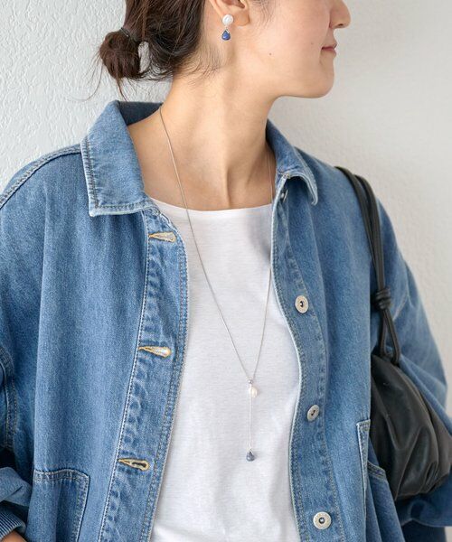 BEARDSLEY / ビアズリー リング | パール付きラリエットネックレス | 詳細3