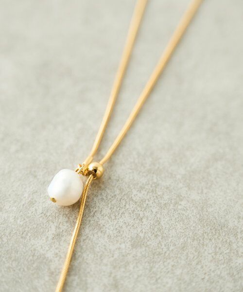 BEARDSLEY / ビアズリー リング | パール付きラリエットネックレス | 詳細12