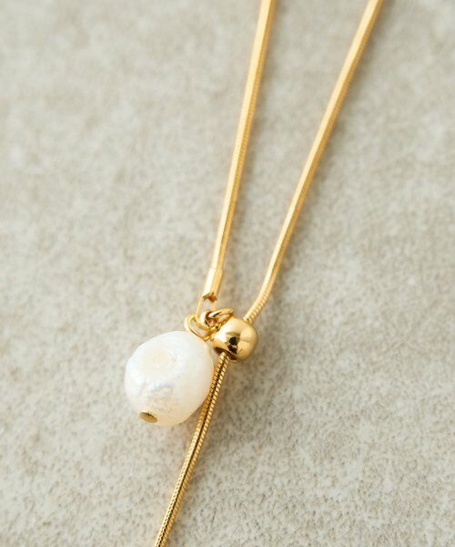 BEARDSLEY / ビアズリー リング | パール付きラリエットネックレス | 詳細17