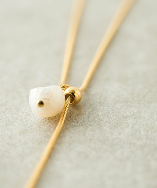 BEARDSLEY / ビアズリー リング | パール付きラリエットネックレス | 詳細18