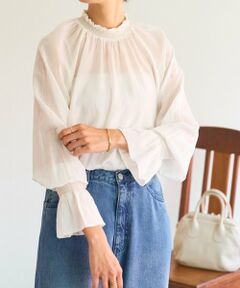 美品♡ BEARDSLEY フレアーブラウス　キャメル 楽天市場】ビアズリー（トップス｜レディースファッション）の通販