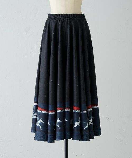BEARDSLEY / ビアズリー ロング・マキシ丈スカート | メリーゴーランドサークルスカート | 詳細13
