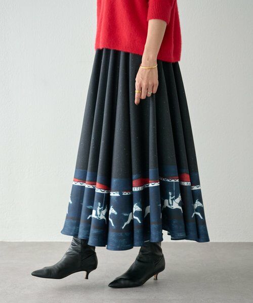 BEARDSLEY / ビアズリー ロング・マキシ丈スカート | メリーゴーランドサークルスカート | 詳細2