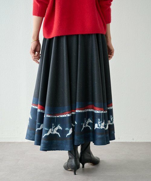 BEARDSLEY / ビアズリー ロング・マキシ丈スカート | メリーゴーランドサークルスカート | 詳細3