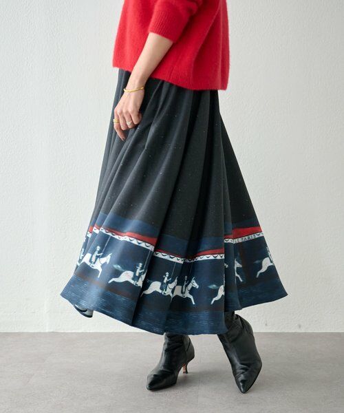 BEARDSLEY / ビアズリー ロング・マキシ丈スカート | メリーゴーランドサークルスカート | 詳細4