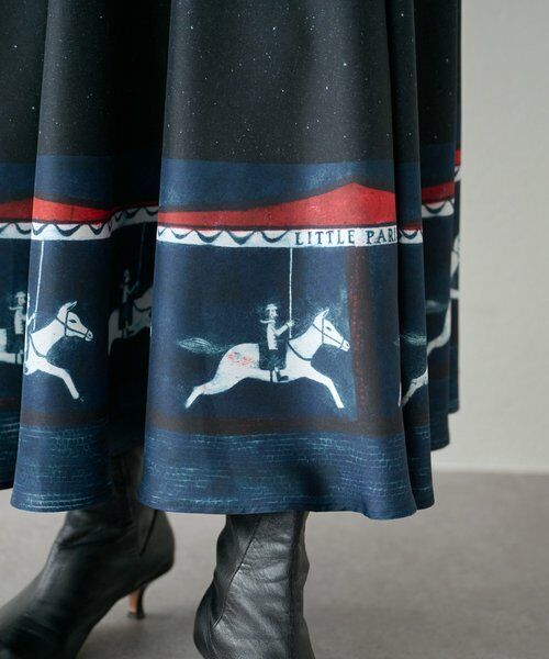 BEARDSLEY / ビアズリー ロング・マキシ丈スカート | メリーゴーランドサークルスカート | 詳細6