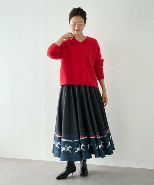 BEARDSLEY / ビアズリー ロング・マキシ丈スカート | メリーゴーランドサークルスカート | 詳細7