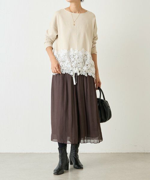 BEARDSLEY / ビアズリー その他パンツ | NEWシワシフォンギャザーパンツ | 詳細24