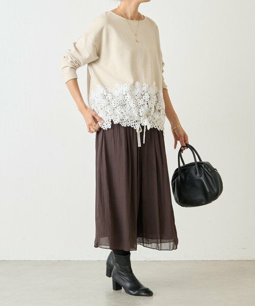 BEARDSLEY / ビアズリー その他パンツ | NEWシワシフォンギャザーパンツ | 詳細25