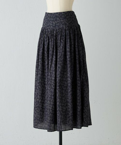 BEARDSLEY / ビアズリー ロング・マキシ丈スカート | リーフプリントスカート | 詳細11