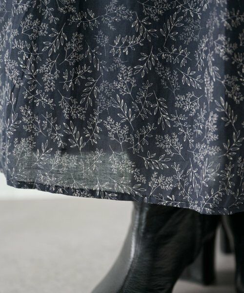 BEARDSLEY / ビアズリー ロング・マキシ丈スカート | リーフプリントスカート | 詳細9