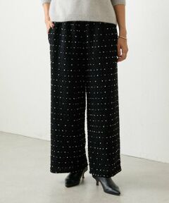 BEARDSLEY　ビアズリーパンツ ビアズリー BEARDSLEY ストレッチジョーゼットパンツ （darkgray