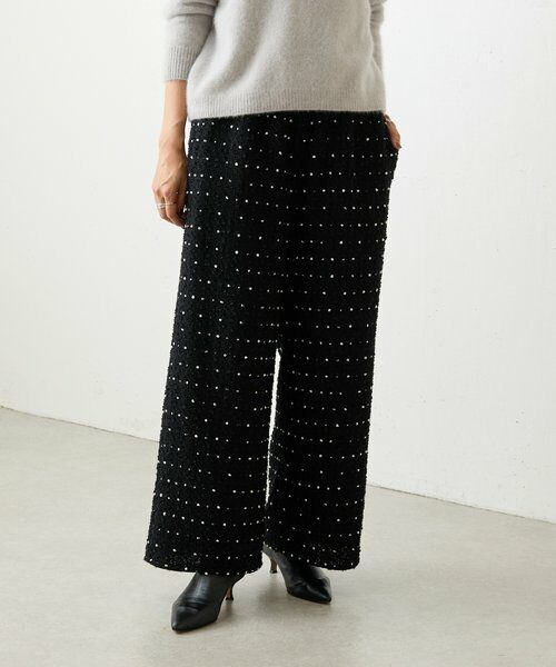 BEARDSLEY / ビアズリー その他パンツ | つぶつぶツイードウエストリブパンツ | 詳細1
