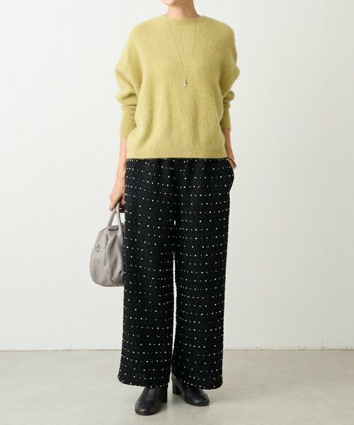 BEARDSLEY / ビアズリー その他パンツ | つぶつぶツイードウエストリブパンツ | 詳細10