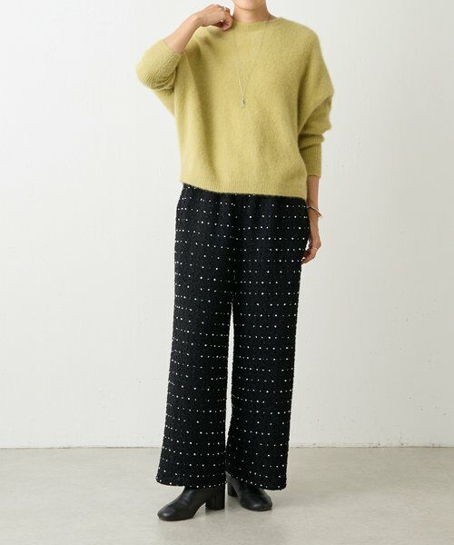 BEARDSLEY / ビアズリー その他パンツ | つぶつぶツイードウエストリブパンツ | 詳細13