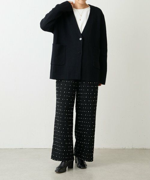 BEARDSLEY / ビアズリー その他パンツ | つぶつぶツイードウエストリブパンツ | 詳細17