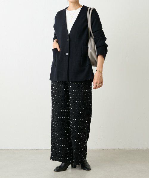 BEARDSLEY / ビアズリー その他パンツ | つぶつぶツイードウエストリブパンツ | 詳細18