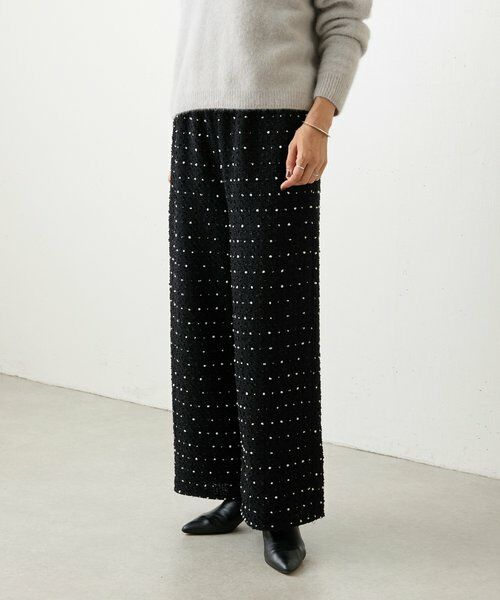 BEARDSLEY / ビアズリー その他パンツ | つぶつぶツイードウエストリブパンツ | 詳細2