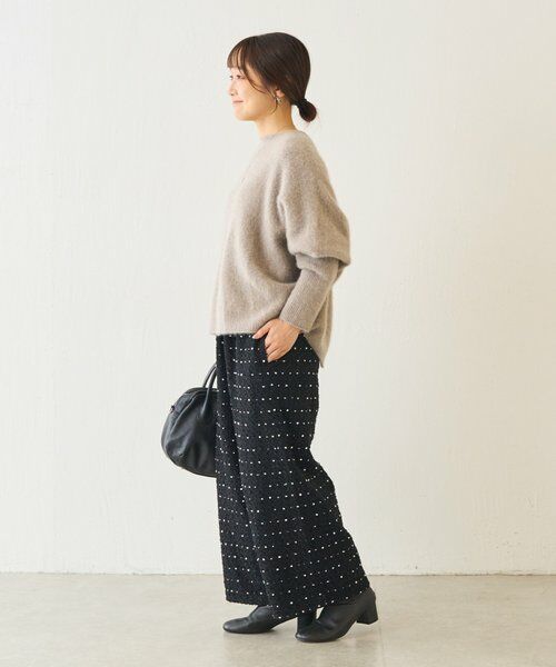 BEARDSLEY / ビアズリー その他パンツ | つぶつぶツイードウエストリブパンツ | 詳細20