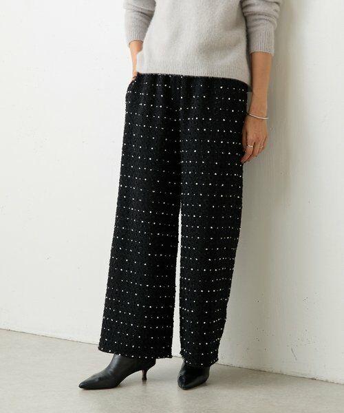 BEARDSLEY / ビアズリー その他パンツ | つぶつぶツイードウエストリブパンツ | 詳細5