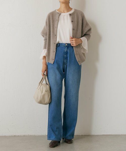 BEARDSLEY / ビアズリー シャツ・ブラウス | フリルカフス後ろドレープTブラウス | 詳細30